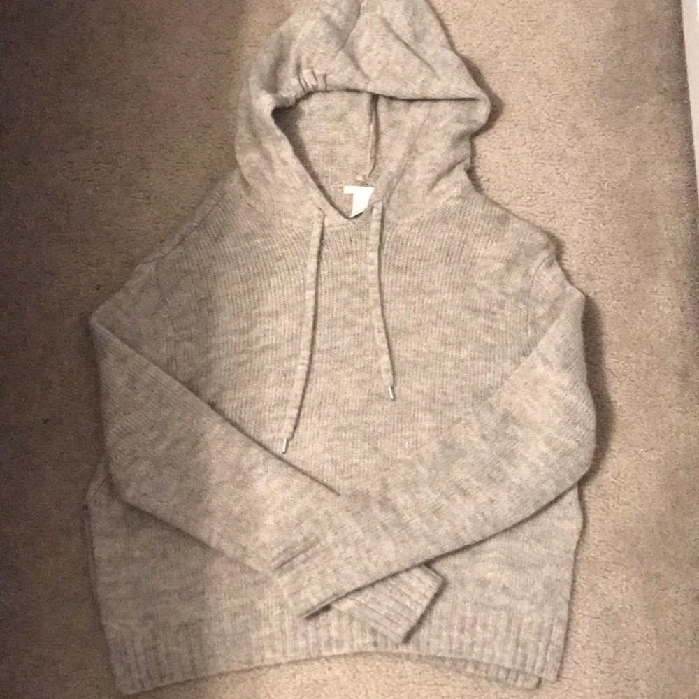 Grey H&M Hooded Sweater